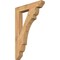 Ekena Millwork Olympic Slat Smooth Bracket, Western Red Cedar, 3 1/2"W x 22"D x 34"H BKT04X22X34OLY06SWR - alternate 1